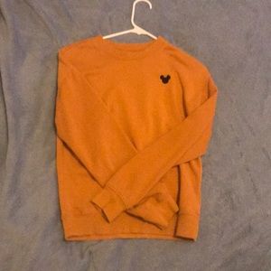 Orange pullover